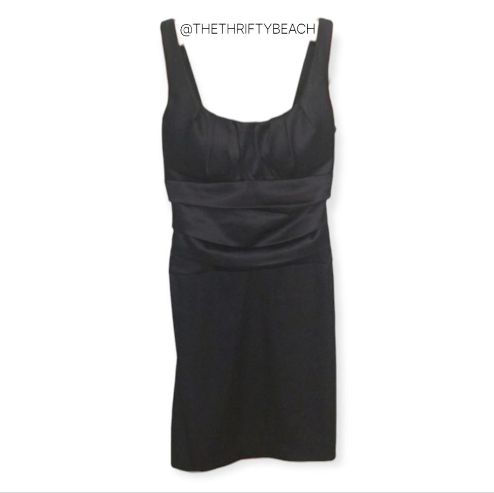 B. Darlin Fitted Cocktail Black Dress